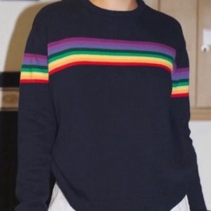 Brandy Melville Rainbow Sweater